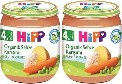 HiPP Organik Sebze Karışımı 125 gr