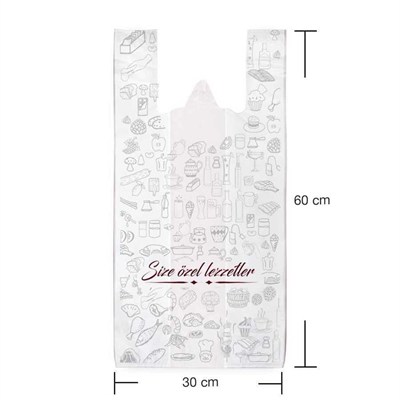 Hışır Poşet Büyük Boy 30x60 cm - 100 Adet