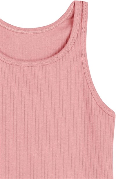 HNX Denim Pamuklu Kalın Askılı Crop Kadın Kısa Atlet Denim M hnxNM330