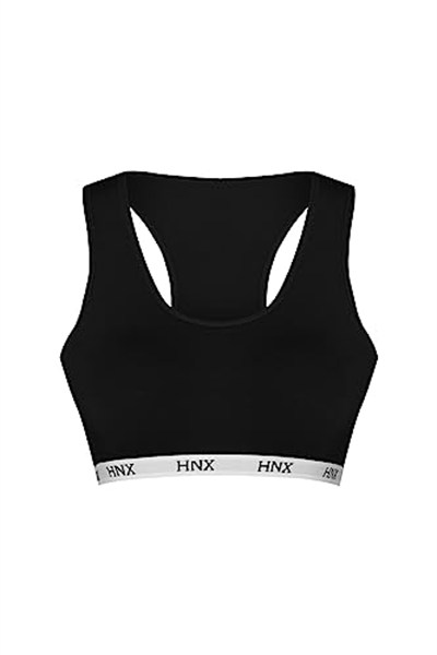 Hnx Spor Sütyeni Hnx Yazılı Kalın Askılı Büstiyer
