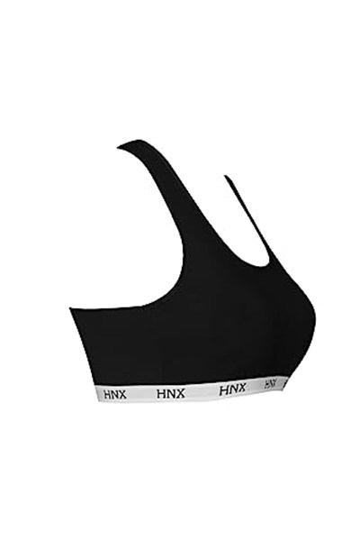 Hnx Spor Sütyeni Hnx Yazılı Kalın Askılı Büstiyer