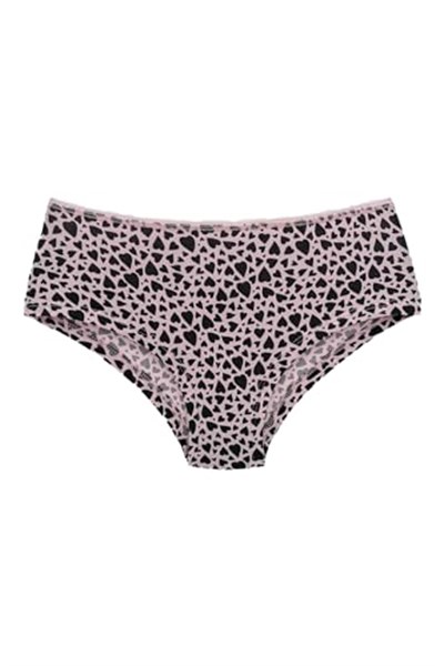 HNX UNDERWEAR 3lü Hipster Kadın Külot Pembe Gri XL hnxNM981