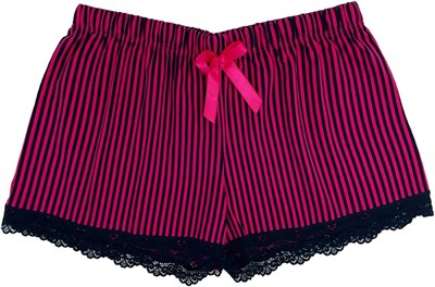 HNX UNDERWEAR Dantel Detaylı Pamuklu Kadın Şort Fuşya XXL hnxNM5646