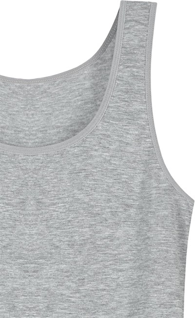 Hnx Underwear Kadın Kolsuz İç Çamaşır - Atlet Kalın Askılı Atlet