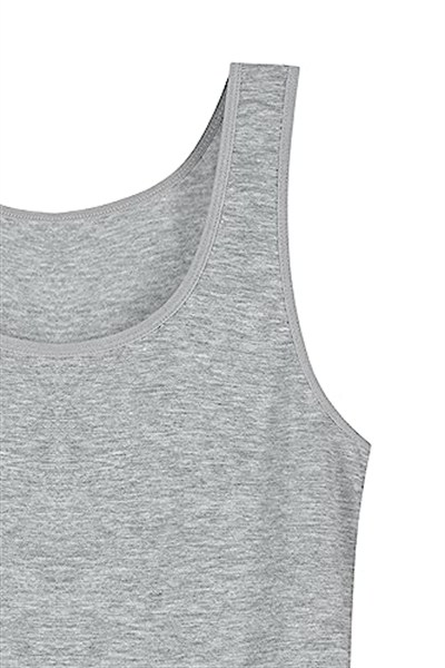 Hnx Underwear Kadın Kolsuz İç Çamaşır - Atlet Kalın Askılı Atlet