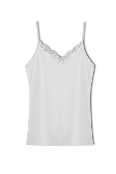 Hnx Underwear Kadın Kolsuz İç Çamaşır - Atlet İnce Askılı Kadın Atlet