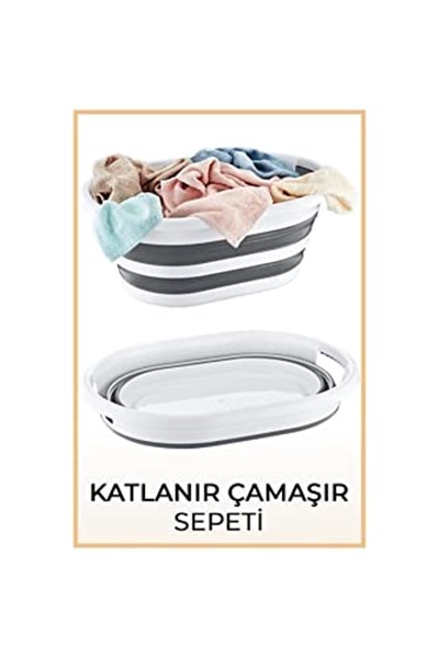 Hobby Life Katlanır Oyuncak ve Çamaşır Sepeti, Çok Renkli, 38 lt