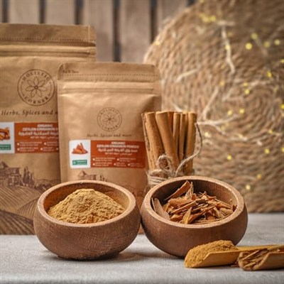 Holistic Corner Organic Ceylon Cinnamon Quills C5 Organik Seylan Tarçın Çubukları | 40g
