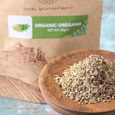 Holistic Corner Organik Kekik, Oregano, Kurutulmuş Yaprak, 25g, Türkiye Menşeli, Katkısız