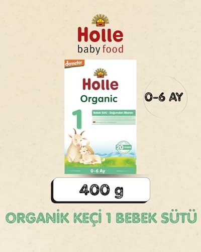 Holle Organik 1 Keçi Sütü Bebek Formülü 1 Paket(1 X 400 G)