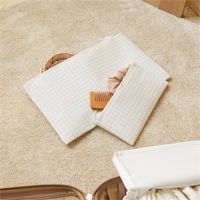 Home Wave 6lı Gri Pötikare Bavul İçi Düzenleyici Set
