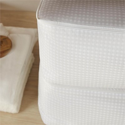 Home Wave 8li Mega Boy Gri Pötikare Baza Altı Hurç Set 74 X 46 X 22 Cm