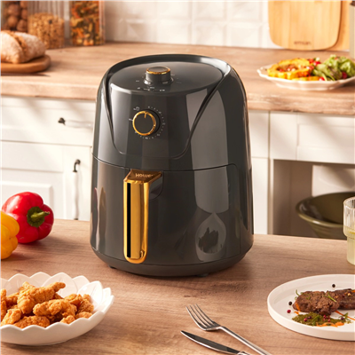 Homend Airfryday 2505H 8 Farklı Programlı Airfryer Antrasit 4,3L