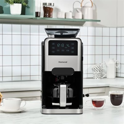Homend Coffeebreak 5009H Öğütücülü Filtre Kahve Makinesi