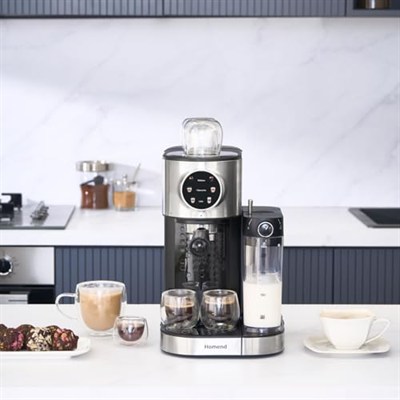 Homend Coffeebreak 5015H Süt Köpürtücülü Manuel Espresso Makinesi