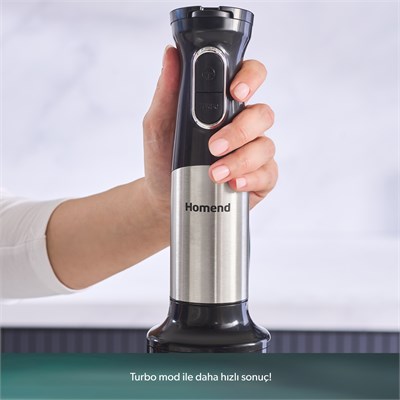 Homend Functionall 2848H Mutfak Robotu 1500W Inox