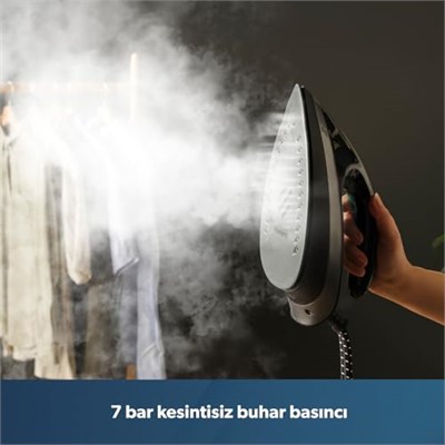 Homend Jetsteam 1166h Buhar Kazanlı Ütü Mavi Siyah