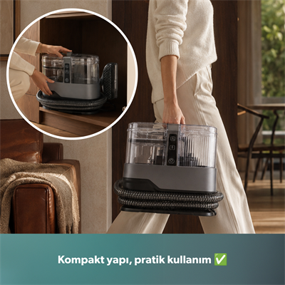 Homend Stain Taşınabilir Halı, Koltuk Yıkama ve Leke Çıkarma Makinesi