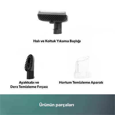 Homend Stain Taşınabilir Halı, Koltuk Yıkama ve Leke Çıkarma Makinesi
