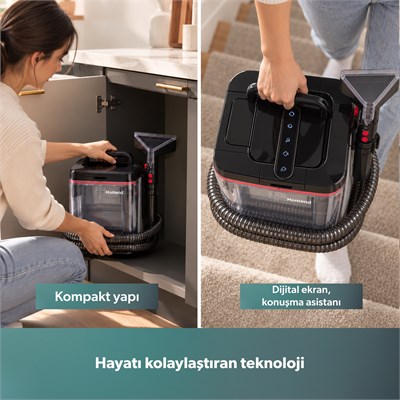 Homend Stain-X 1257H 2 in 1 Halı ve Buharlı Temizleme Makinesi