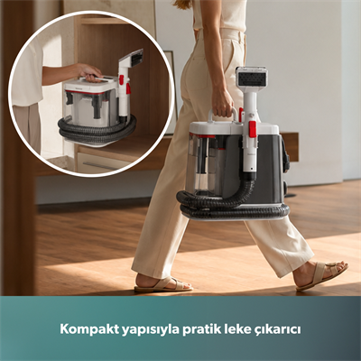 Homend Stain X Taşınabilir Halı, Koltuk Yıkama ve Leke Çıkarma Makinesi