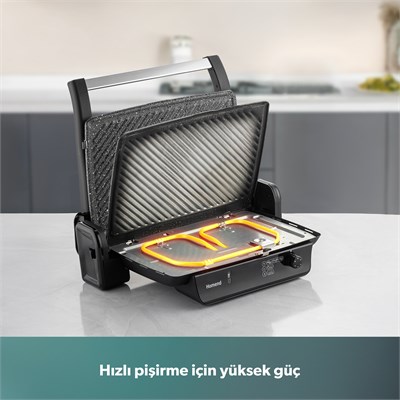 Homend Toastbuster 1334h Tost Makinesi Mat Siyah