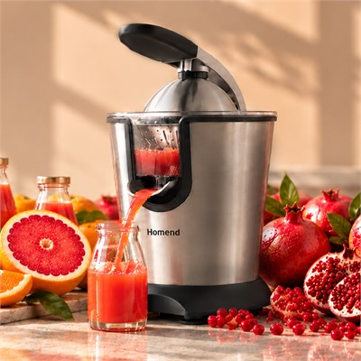 Homend Vitamillion 2603H Pro Elektrikli Çelik Narenciye ve Nar Sıkacağı