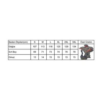Horizon Organic 08 Camel File+Düz Renk - Av Yeleği-0011