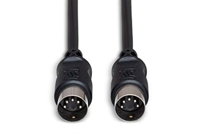 Hosa 5-pin DIN (M) - 5-pin DIN (M) MIDI Kablosu 90 cm (MID-303BK)