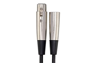 Hosa MCL-115 XLR3F - XLR3M Mikrofon Kablosu, 15 Feet - Seçenekler: 10 Feet, 15 Feet, 20 Feet