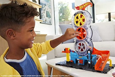 Hot Wheels City Tekerlek Kulesi Pisti Hot Wheels™ City Tekerlek Kulesi™ oyun seti, 4-8 yaş arası çocuklar için hediye HDP02