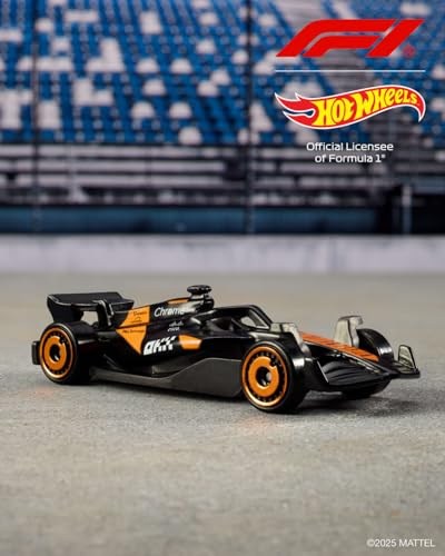 Hot Wheels Formula 1 5li Araba Seti, F1 yarış takımlarından ilham alan 5 adet 1:64 ölçekli metal araç, koleksiyona uygun yarış arabaları, JGF58