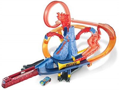 Hot Wheels Yanardağdan Kaçış Motorlu Pist Seti FTD61