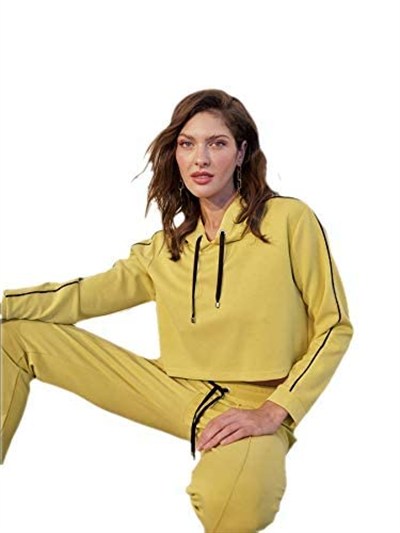House of Silk EDLYN Ekstra Yumuşak Sweatshirt Neon L