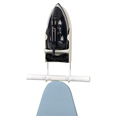 Household Essentials 166-1 Plastic Iron & Board Holder