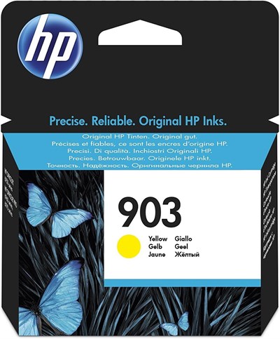 HP 903 Yellow Mürekep Kartuşu (T6L95AE) - Seçenekler: 301 XL, 907 XL, 934 XL, 1 monitör., High Capacity...