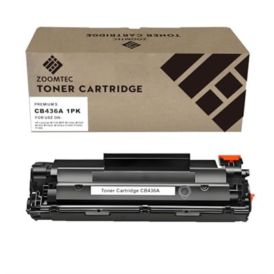 HP CB436A 36A Toner Kartuşları HP Laserjet M1520 P1505 P1505n P1506 MFP M1120 M1120n M1522 M1522n M1522nf Yazıcı ile Uyumlu (1 x Siyah)