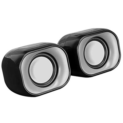 HP DHS-2111 2.0 Mini Taşınabilir Multimedya Speaker Hoparlör, Siyah