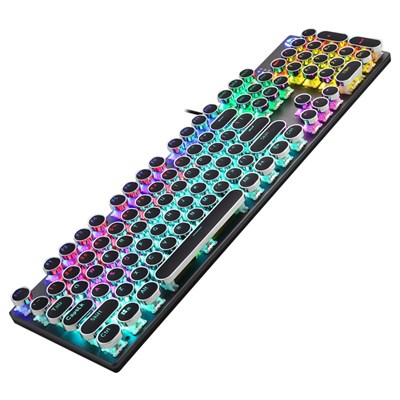 HP GK400Y Rgb Gaming Oyuncu Klavyesi Brown Kahverengi Switch Tam Boy İngilizce Q