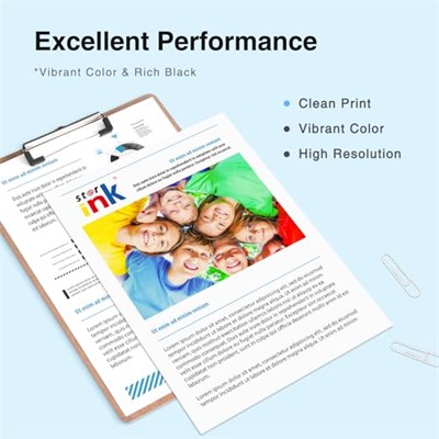 HP OfficeJet 6950 6960 için HP 903 XL 903XL yazıcı kartuşları için Starink 903XL Çoklu Paket Değişimi HP OfficeJet Pro 6960 6970 6961 6965 6968 6974 6975 6975 6976 6978 6979 (4lü paket)