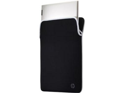 HP - PC Protective çift taraflı kılıf, 15,6 dizüstü bilgisayarlar için, çift taraflı tasarım, siyah/gümüş - Bedenler: 15,6 Zoll, 40 cm