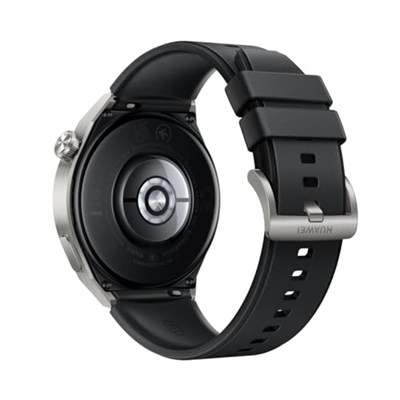 Huawei Watch GT 3 Pro 46mm Titanyum Kasa ve Siyah Kauçuk Kayış Akıllı Saat