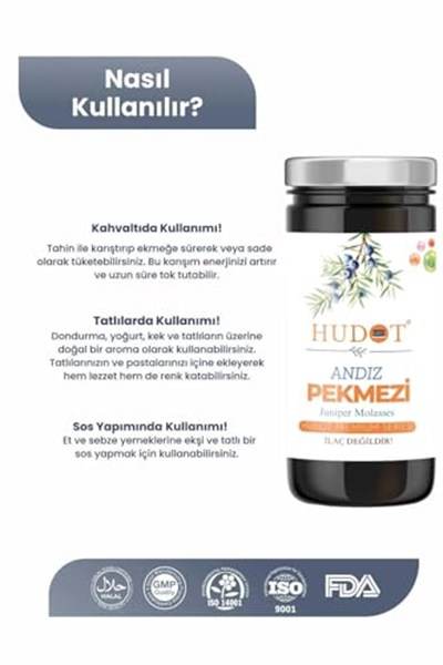 HUDOT Andız Pekmezi Gurme Premium Andız Pekmezi, 315 g