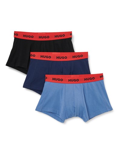 HUGO Erkek Triplet Pack Trunk