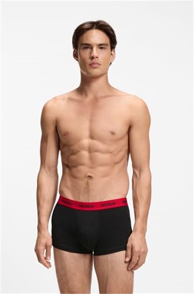 HUGO Erkek Trunk üçlü paket Boxer Şort