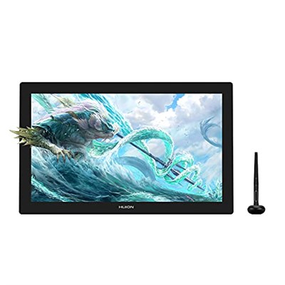 HUION Kamvas Pro 24 4K Grafik Çizim Tablet Monitör, 4 K UHD 23.8 inç Kalem Ekran 8192 Seviyeleri Ile Pilsüz Stylus, Mini KeyDial ve 140% SRGB - Windows ve Mac ve Android ile uyumlu
