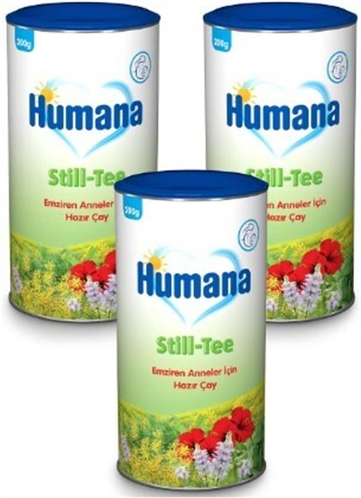 Humana Still-tee Emziren Anneler İçin 200 gr x 3 Adet Renkli