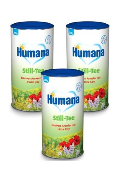 Humana Still-tee Emziren Anneler İçin 200 gr x 3 Adet Renkli