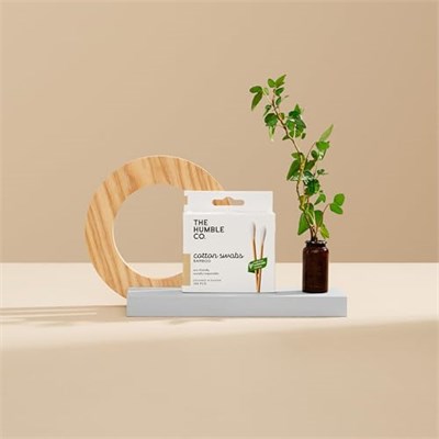 Humble Cotton Swabs-Purple (lLila - Seçenekler: 1 x 100, 10 x 100, 10 x 100 (2 paketi)