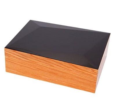 Humidor/Puro Saklama Kutusu Kahverengi - Siyah